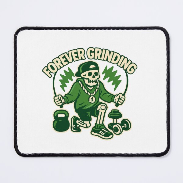 Item preview, Forever Grinding – Street Fitness Skeleton Design designed and sold by PhilllandArt.