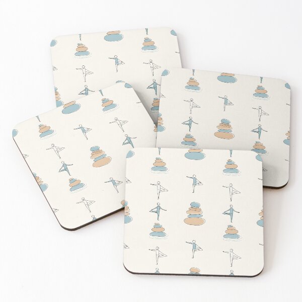 Item preview, Wobbly Balance | Yoga & Cairn Pattern designed and sold by DailyVibesMerch.