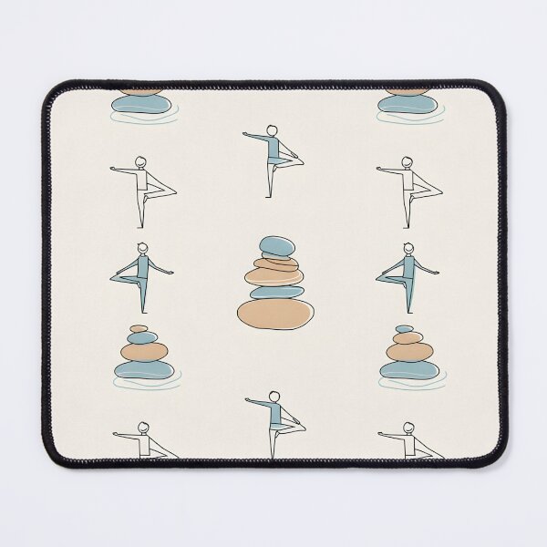 Item preview, Wobbly Balance | Yoga & Cairn Pattern designed and sold by DailyVibesMerch.