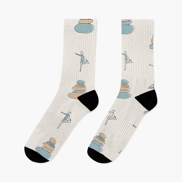 Item preview, Wobbly Balance | Yoga & Cairn Pattern designed and sold by DailyVibesMerch.