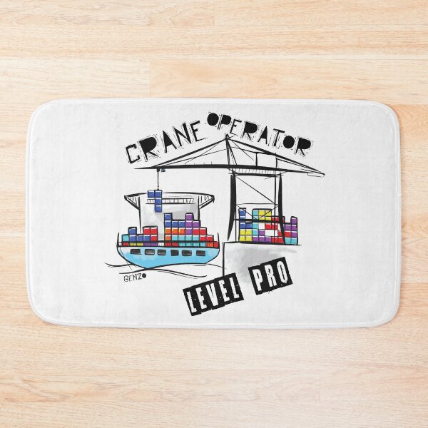 Item preview, Crane Operator Level Pro – Industrial Strength designed and sold by GENZODESIGN.