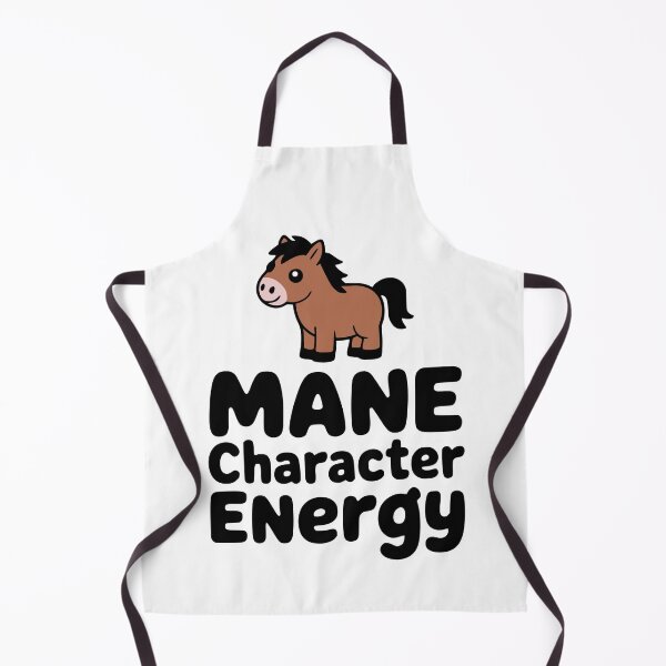 Item preview, Mane Character Energy! Cute Horse Pun designed and sold by PMCreative.