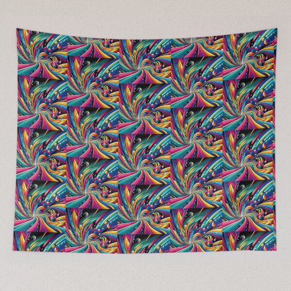Item preview, colorful geometric design designed and sold by Dogandesighn.