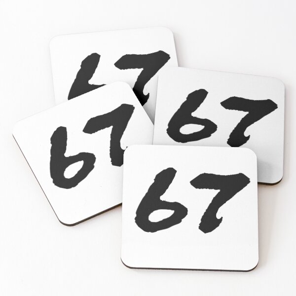 Item preview, 67, only 67 text designed and sold by Shrewd Mood.