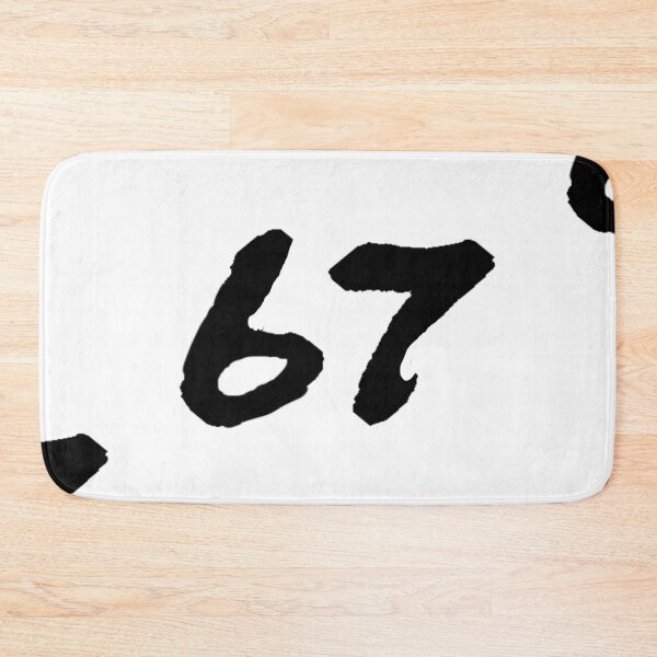 Item preview, 67, only 67 text designed and sold by Shrewd Mood.