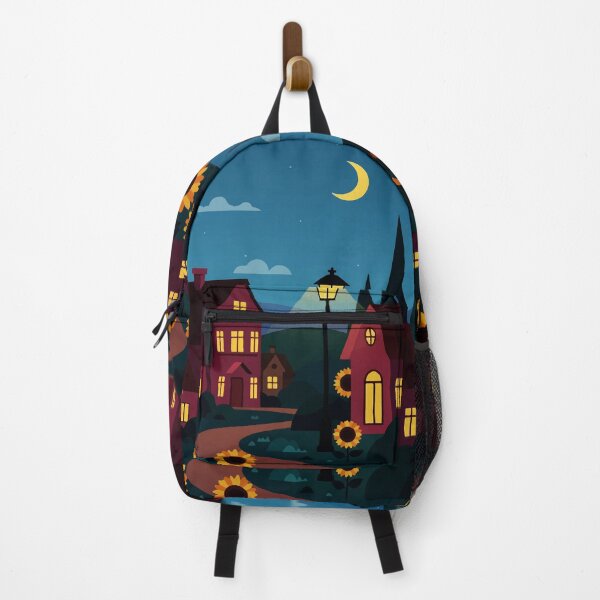 Item preview, Barrio suburbano de noche designed and sold by Design4uStudio.