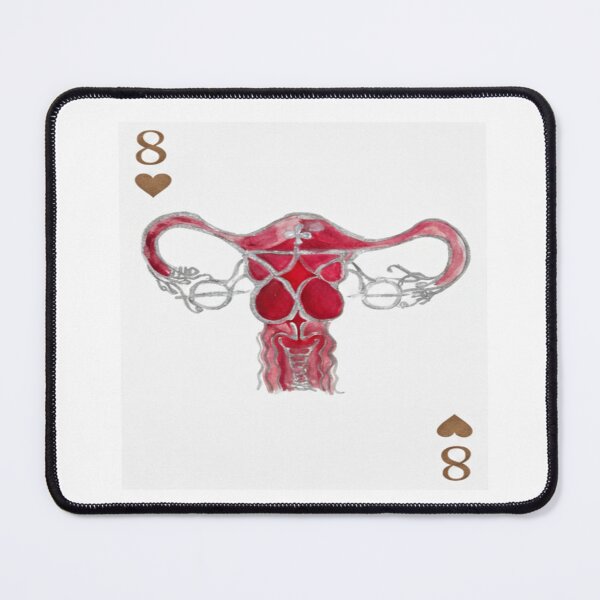 Item preview, Sacred Anatomy – Eight of Hearts designed and sold by Ateliê dos Naipes .