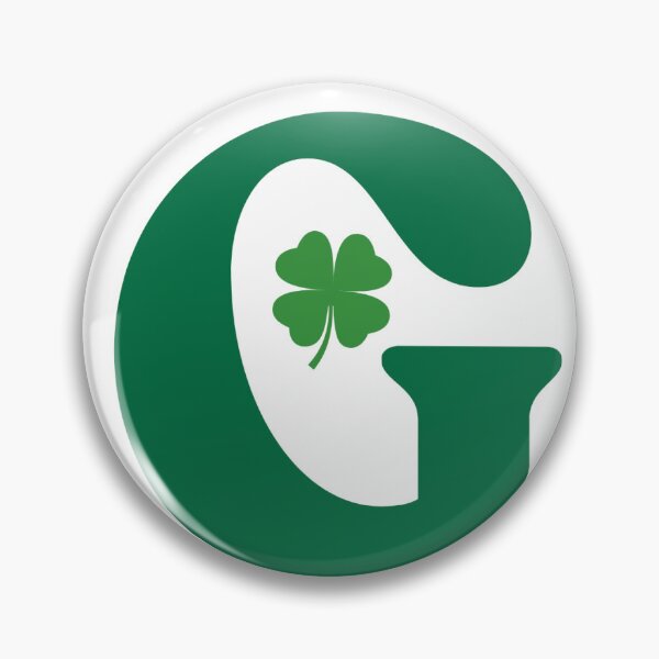 Item preview, Lucky Green G Shamrock Emblem designed and sold by DesignaStyle.