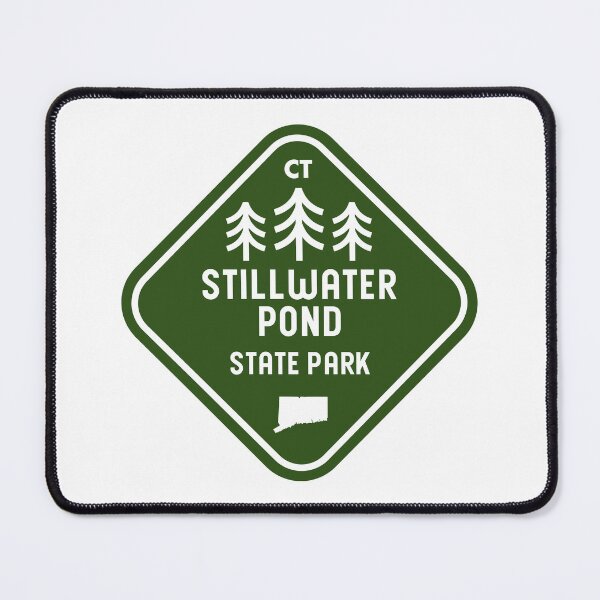 Item preview, Stillwater Pond State Park Connecticut Rhombus designed and sold by bivenart.