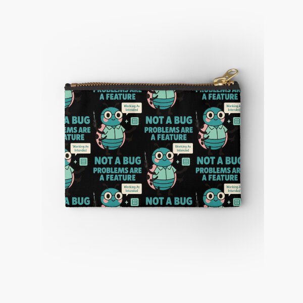 Item preview, Problems Are a Feature Not a Bug Cute Tech Humor Design designed and sold by TeeTimeTreasure.