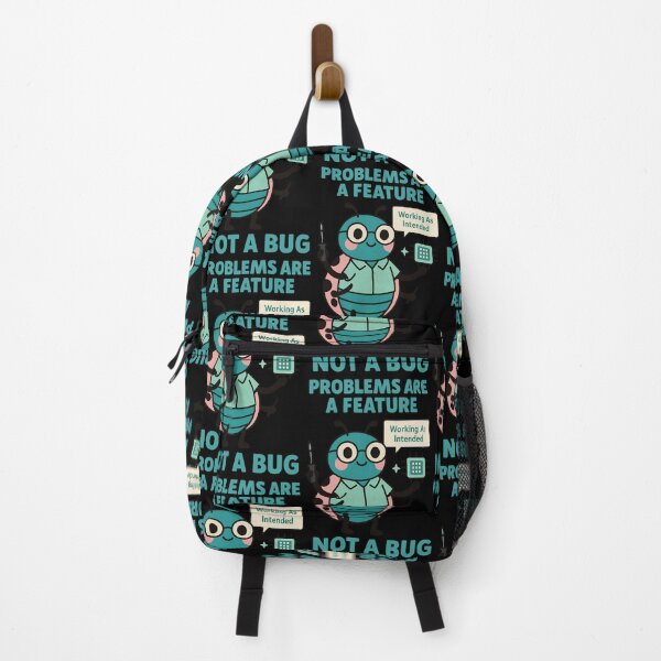 Item preview, Problems Are a Feature Not a Bug Cute Tech Humor Design designed and sold by TeeTimeTreasure.