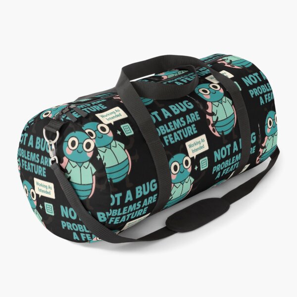 Item preview, Problems Are a Feature Not a Bug Cute Tech Humor Design designed and sold by TeeTimeTreasure.