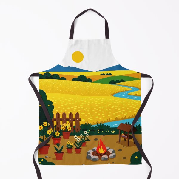 Item preview, Yellow fields designed and sold by Design4uStudio.