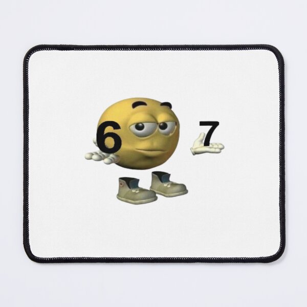 Item preview, 67, 67 emoji designed and sold by Shrewd Mood.
