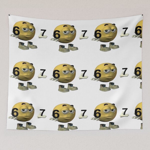 Item preview, 67, 67 emoji designed and sold by Shrewd Mood.