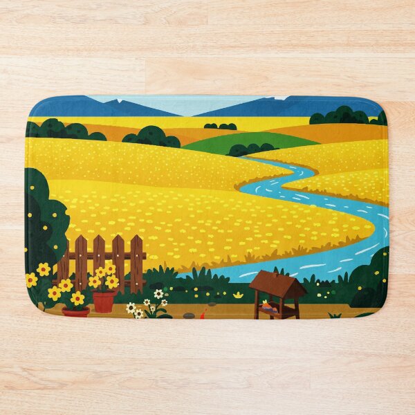 Item preview, Yellow fields designed and sold by Design4uStudio.