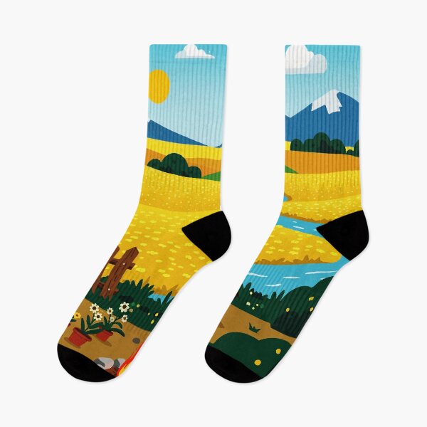Item preview, Yellow fields designed and sold by Design4uStudio.