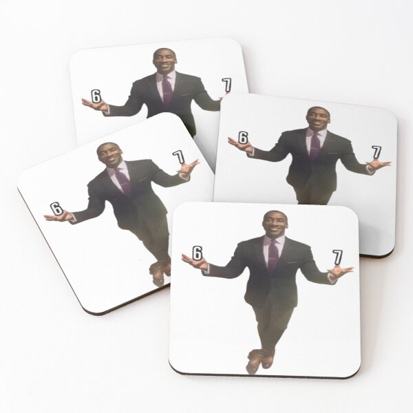 Item preview, 67, guy holding 6 and 7 designed and sold by Shrewd Mood.