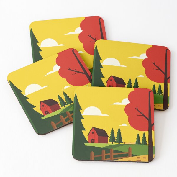 Item preview, Barn in the forest designed and sold by Design4uStudio.