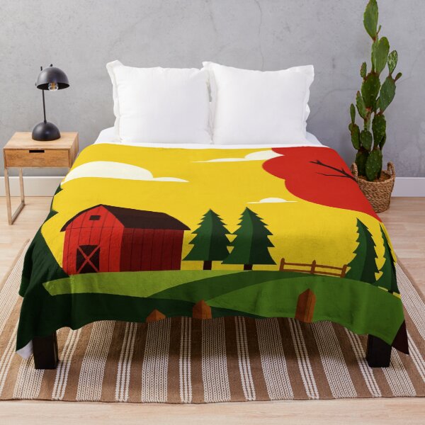 Item preview, Barn in the forest designed and sold by Design4uStudio.