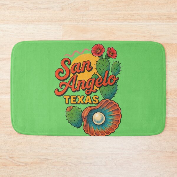 Item preview, San Angelo Texas Retro Desert Style designed and sold by FrictionMaxxing.