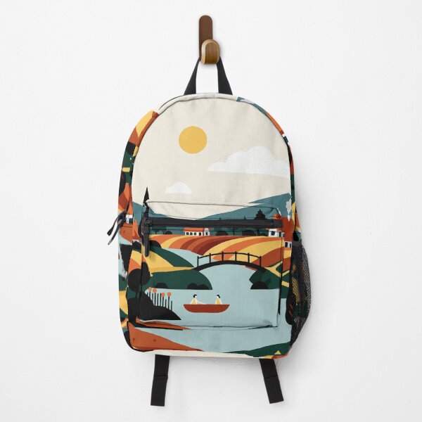Item preview, River in the village designed and sold by Design4uStudio.