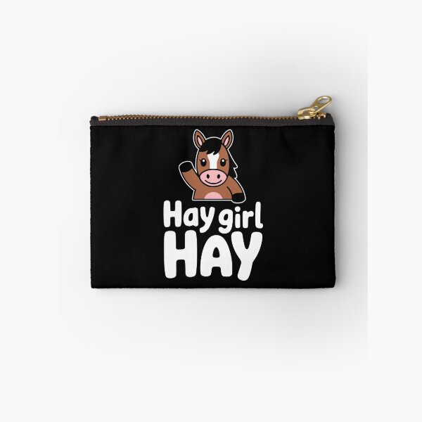 Item preview, Hay Girl Hay! Funny Horse Pun designed and sold by PMCreative.