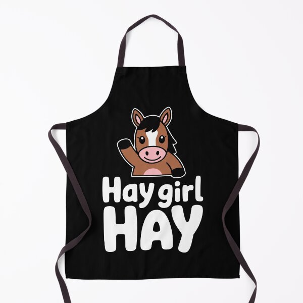 Item preview, Hay Girl Hay! Funny Horse Pun designed and sold by PMCreative.