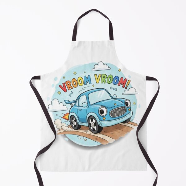 Item preview, Vroom Vroom! Cute Blue Car designed and sold by nora8820.