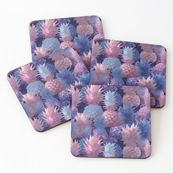 Item preview, Aurora Pineapple Pastel Dream Pattern designed and sold by SQSHD-Pineapple.