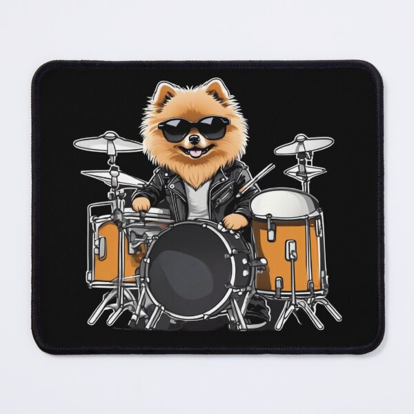 Item preview, Pomeranian drummer designed and sold by Natsey.