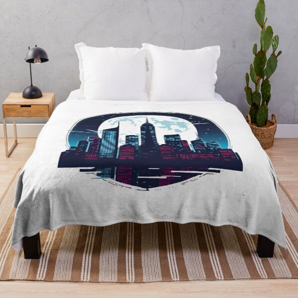 Item preview, Dark Cityscape – Moody Urban Night Art designed and sold by Ink-Lift Creations.