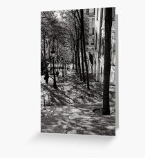 Montmartre, Paris Greeting Card