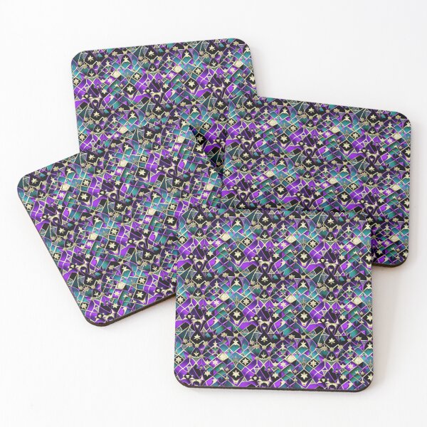 Item preview, Intricate Neo-Gothic Jewel Tone Arabesque Pattern designed and sold by SketchNStyle.