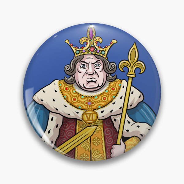 Item preview, King Louis VI | by MacKaycartoons designed and sold by MacKaycartoons.