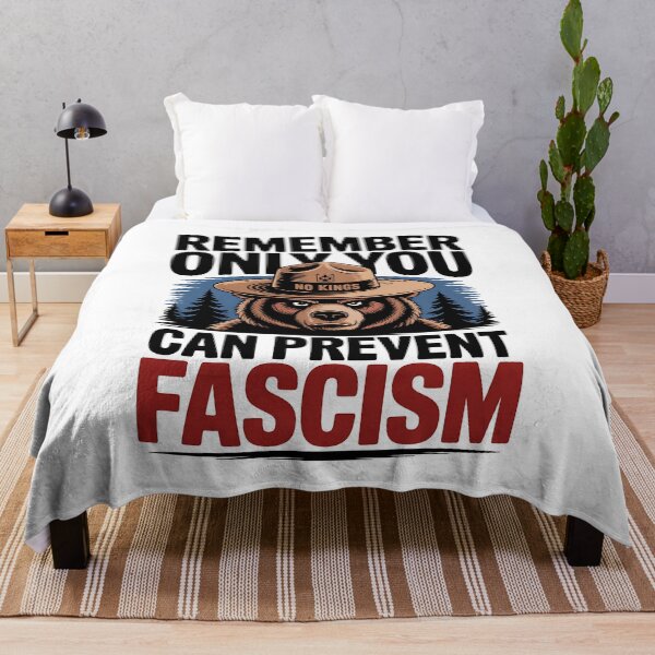 Item preview, Remember Only You Can Prevent Fascism - NO KINGs designed and sold by BakeryDozen.