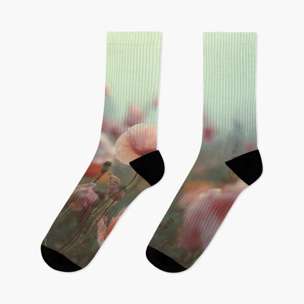 Item preview, Foggy morning poppy field designed and sold by anytka.