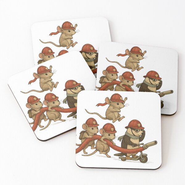 Item preview, Firefighter Mice Team designed and sold by photoparadise22.