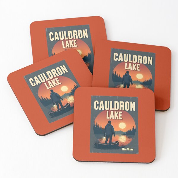 Item preview, Alan Wake in Cauldron Lake - Gaming quote for Psychological Horror Fans designed and sold by SlightlyUnreal.