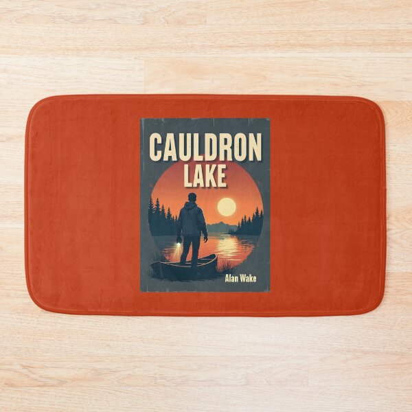 Item preview, Alan Wake in Cauldron Lake - Gaming quote for Psychological Horror Fans designed and sold by SlightlyUnreal.