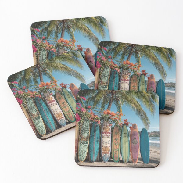 Item preview, Surfboards lined up beachside designed and sold by anytka.