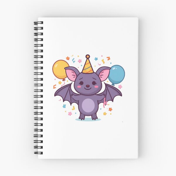 Item preview, Bat’s Birthday – Cute and Fun Halloween designed and sold by Ink-Lift Creations.