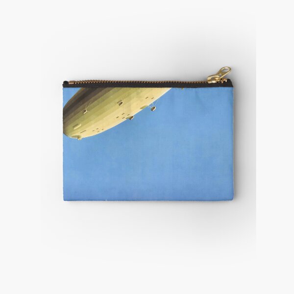 Item preview, Vintage Art Deco Travel Poster | Zeppelin Over Ocean | Transatlantic Airship Flight | 1920s & 1930s Aviation Artwork designed and sold by artofuniverse.