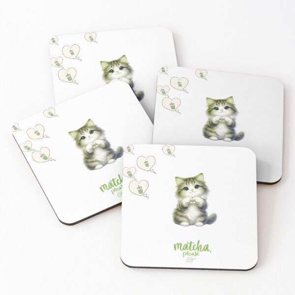 Item preview, Matcha Cat iPhone Case | Kawaii Green Tea Lover Phone Cover | Cute Matcha Aesthetic Gift designed and sold by mirozeliea.