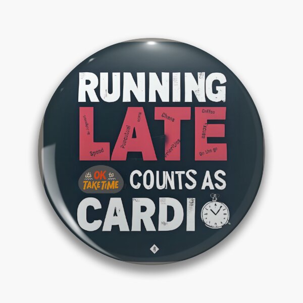 Artikelvorschau, Zu spät kommen zählt als Cardio | Lustiges Geschenk und Kleidung für Läufer und Fitnessliebhaber entworfen und verkauft von endurothreads.