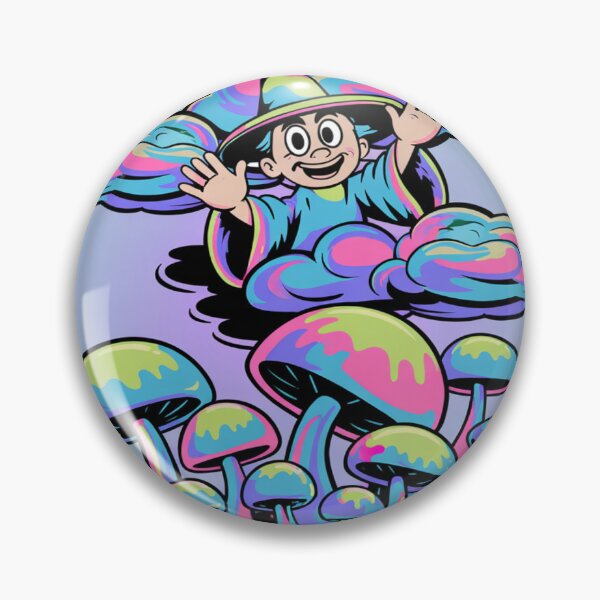 Item preview, ClearPulse | DreamShroom Wizard – Psychedelic Fantasy Art designed and sold by ClearPulse.