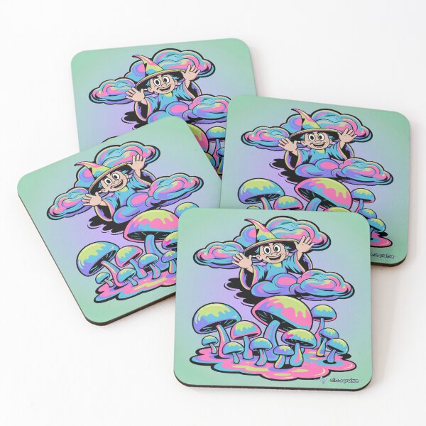 Item preview, ClearPulse | DreamShroom Wizard – Psychedelic Fantasy Art designed and sold by ClearPulse.