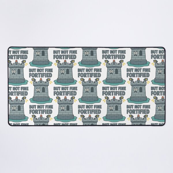 Item preview, Fortified But Not Fine Emotional Humor Design designed and sold by TeeTimeTreasure.