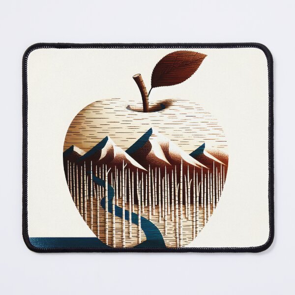 Item preview, Birchbark Apple, Ai Generated Art  designed and sold by ACC .