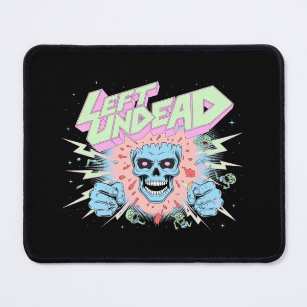 Item preview, Left Undead – Neon Skull Explosion designed and sold by vvcreativedesigns.